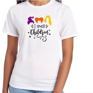 NEW!  I SMELL CHILDREN HOCUS POCUS Graphic T Shirt